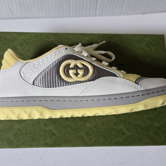 NIB Gucci Mac80 leather Sneakers IT 38.5 US 8.5 - Picture 13 of 13